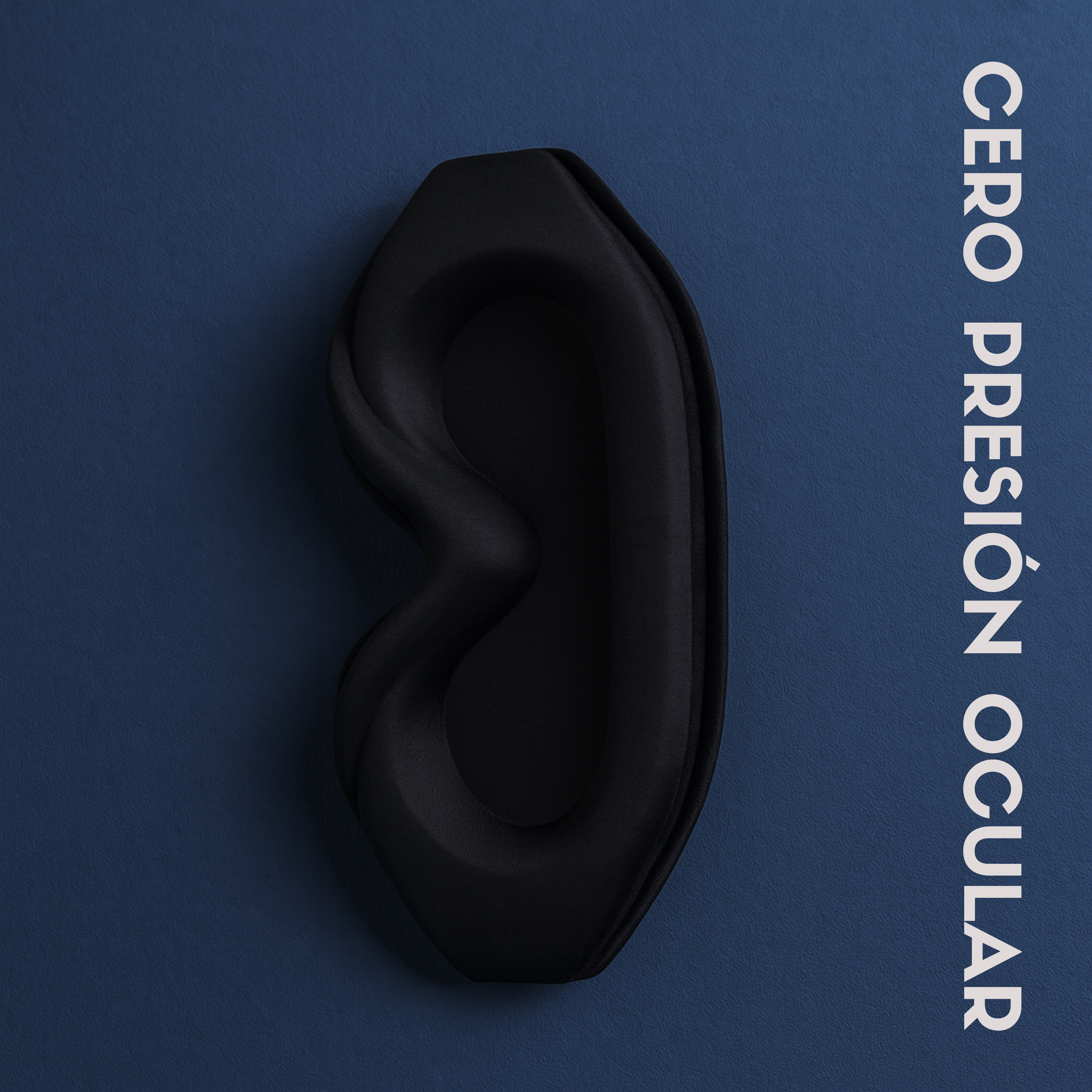 Antifaz 3D de Memory Foam Negro