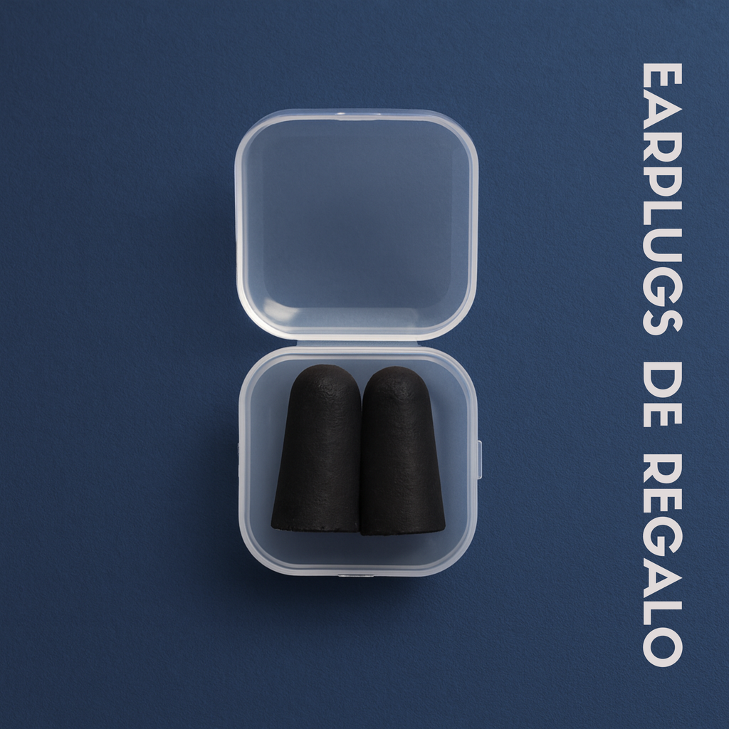 Antifaz 3D de Memory Foam Negro