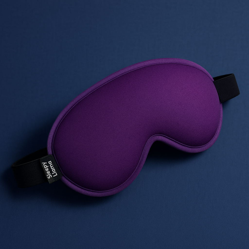 Antifaz 3D de Memory Foam Morado